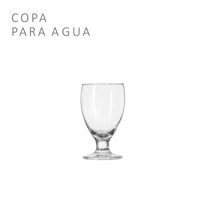 Copa para agua